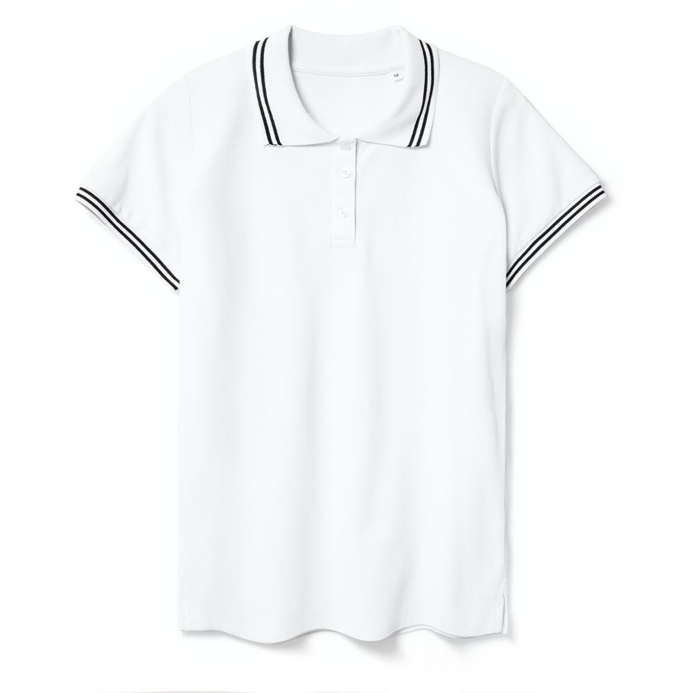 Рубашка поло женская Virma Stripes Lady, белая, размер S Рубашка поло женская Virma Stripes Lady, белая, размер S