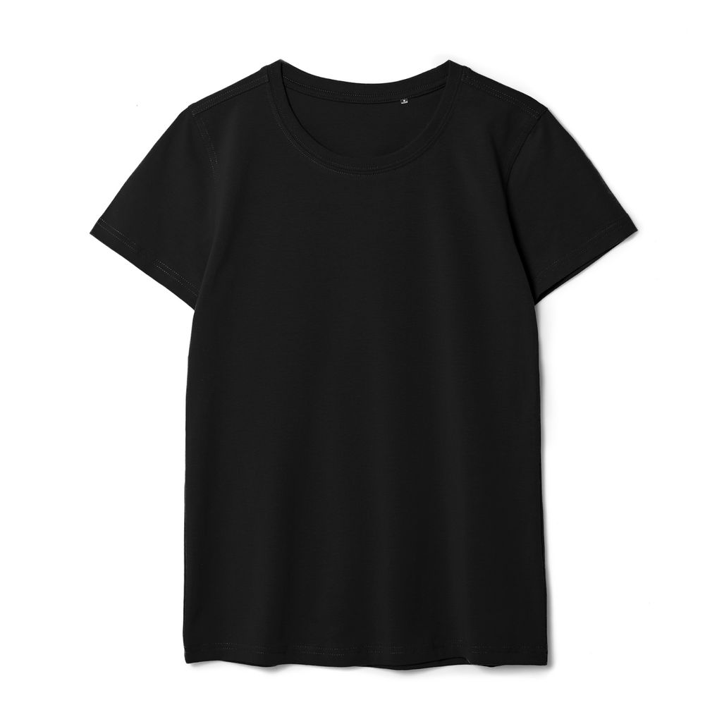 Футболка женская T-bolka Stretch Lady, черная, размер S Футболка женская T-bolka Stretch Lady, черная, размер S