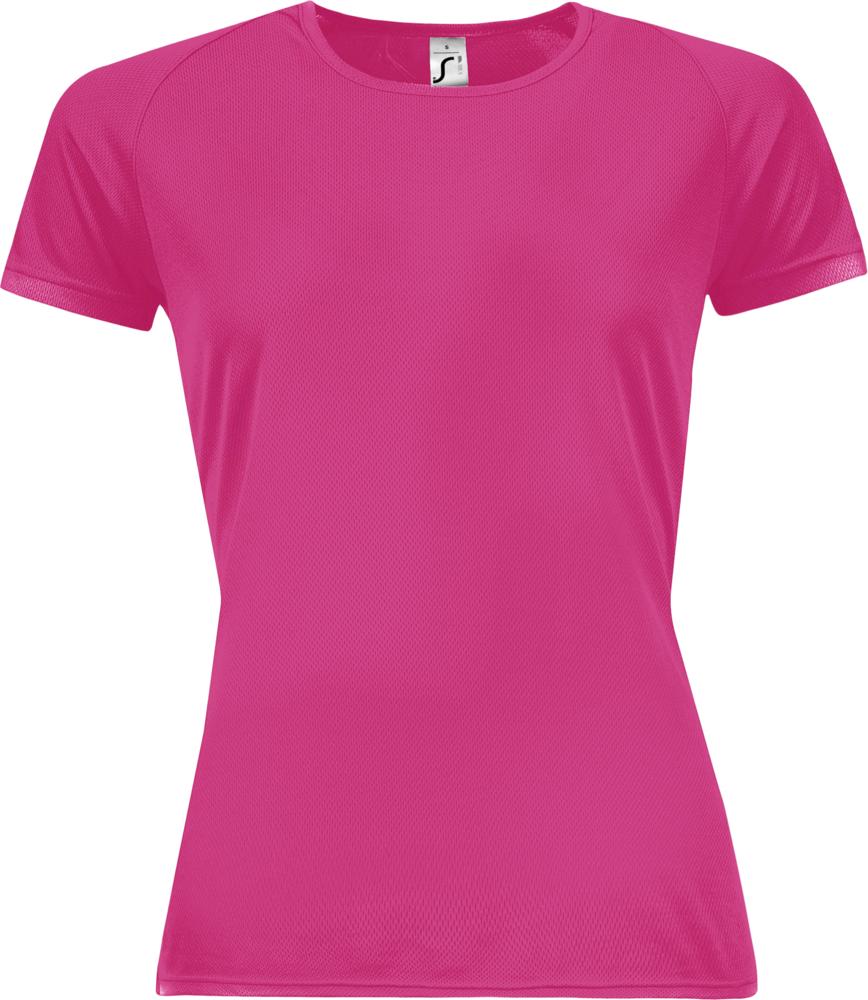 Футболка женская Sporty Women 140 розовый неон, размер XS Футболка женская Sporty Women 140 розовый неон, размер XS