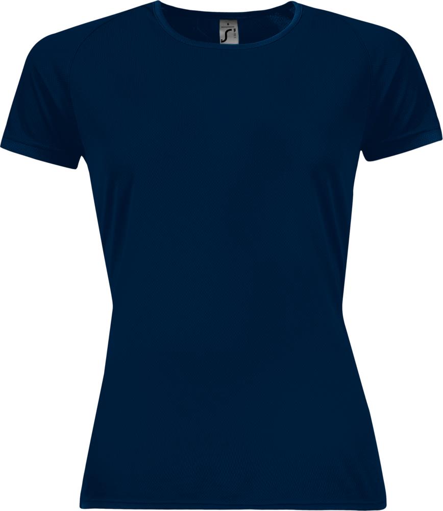 Футболка женская Sporty Women 140 темно-синяя, размер XS Футболка женская Sporty Women 140 темно-синяя, размер XS