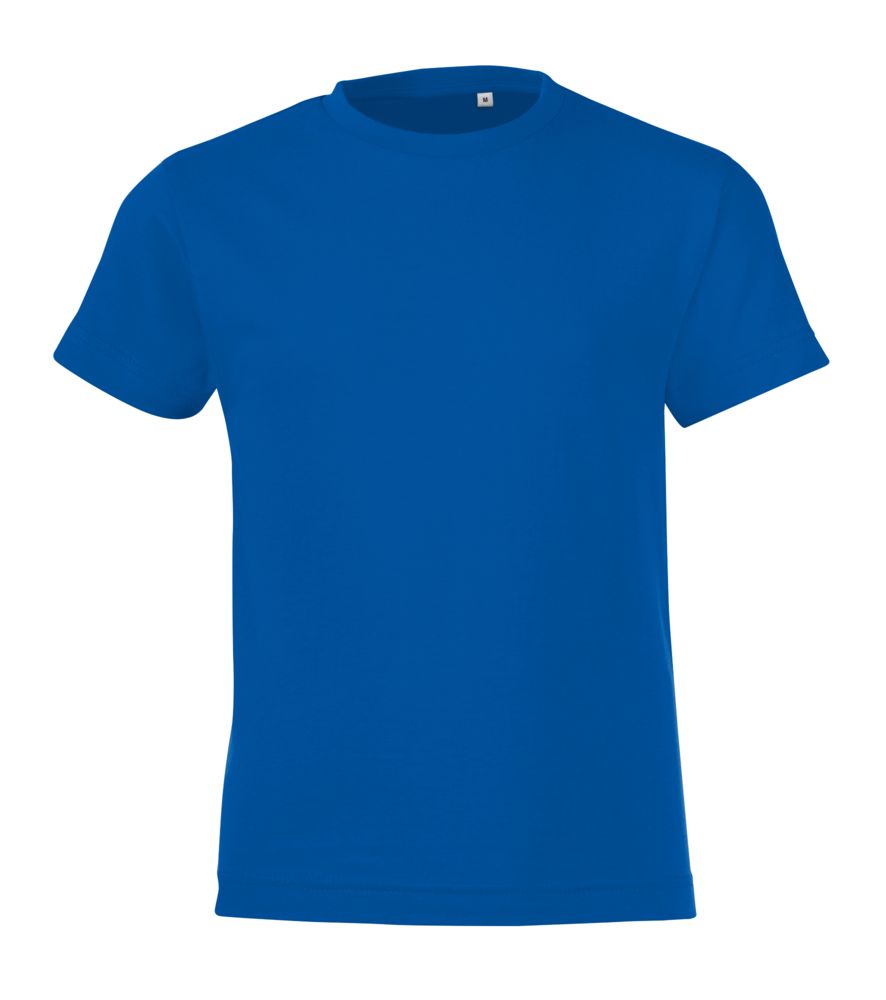 Футболка детская Regent Fit Kids, ярко-синяя, на рост 96-104 см Футболка детская Regent Fit Kids, ярко-синяя, на рост 96-104 см