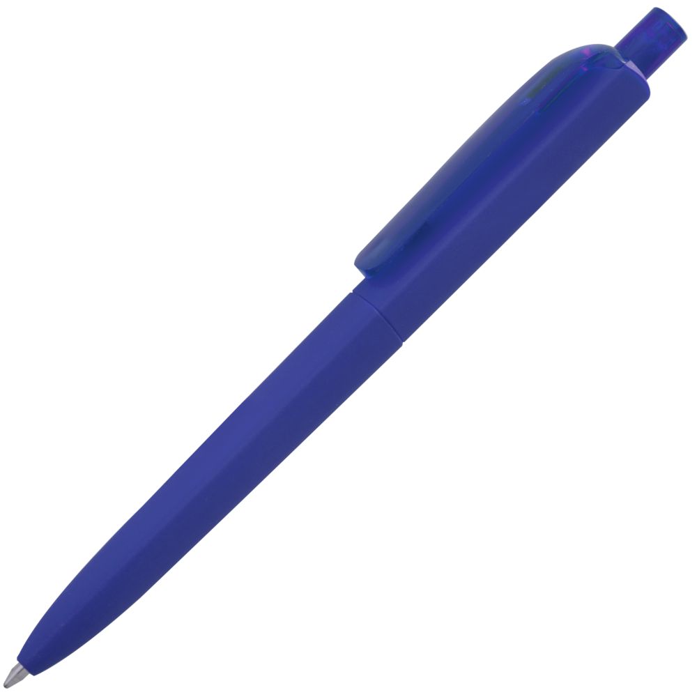 Ручка шариковая Prodir DS8 PRR-Т Soft Touch, синяя Ручка шариковая Prodir DS8 PRR-Т Soft Touch, синяя