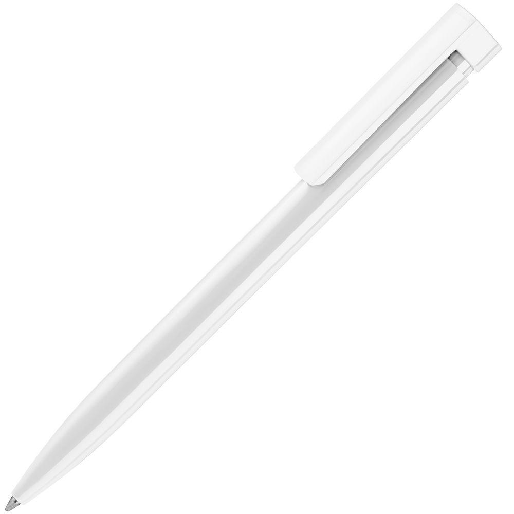 Ручка шариковая Liberty Polished, белая Ручка шариковая Liberty Polished, белая