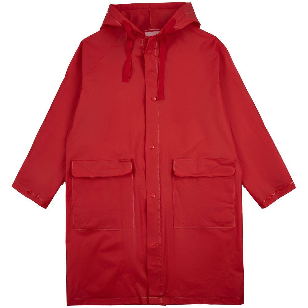 Дождевик детский RainDrop Kids, красный, 8 лет (рост 118-128) Дождевик детский RainDrop Kids, красный, 8 лет (рост 118-128)