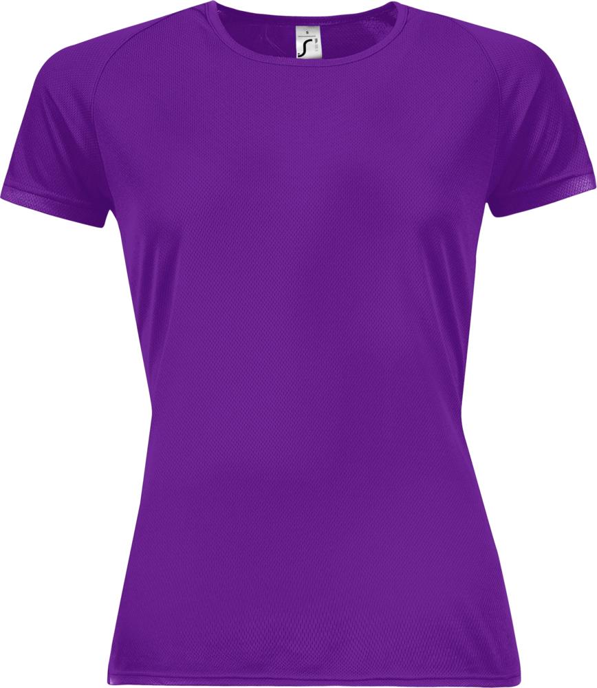 Футболка женская Sporty Women 140 темно-фиолетовая, размер XS Футболка женская Sporty Women 140 темно-фиолетовая, размер XS