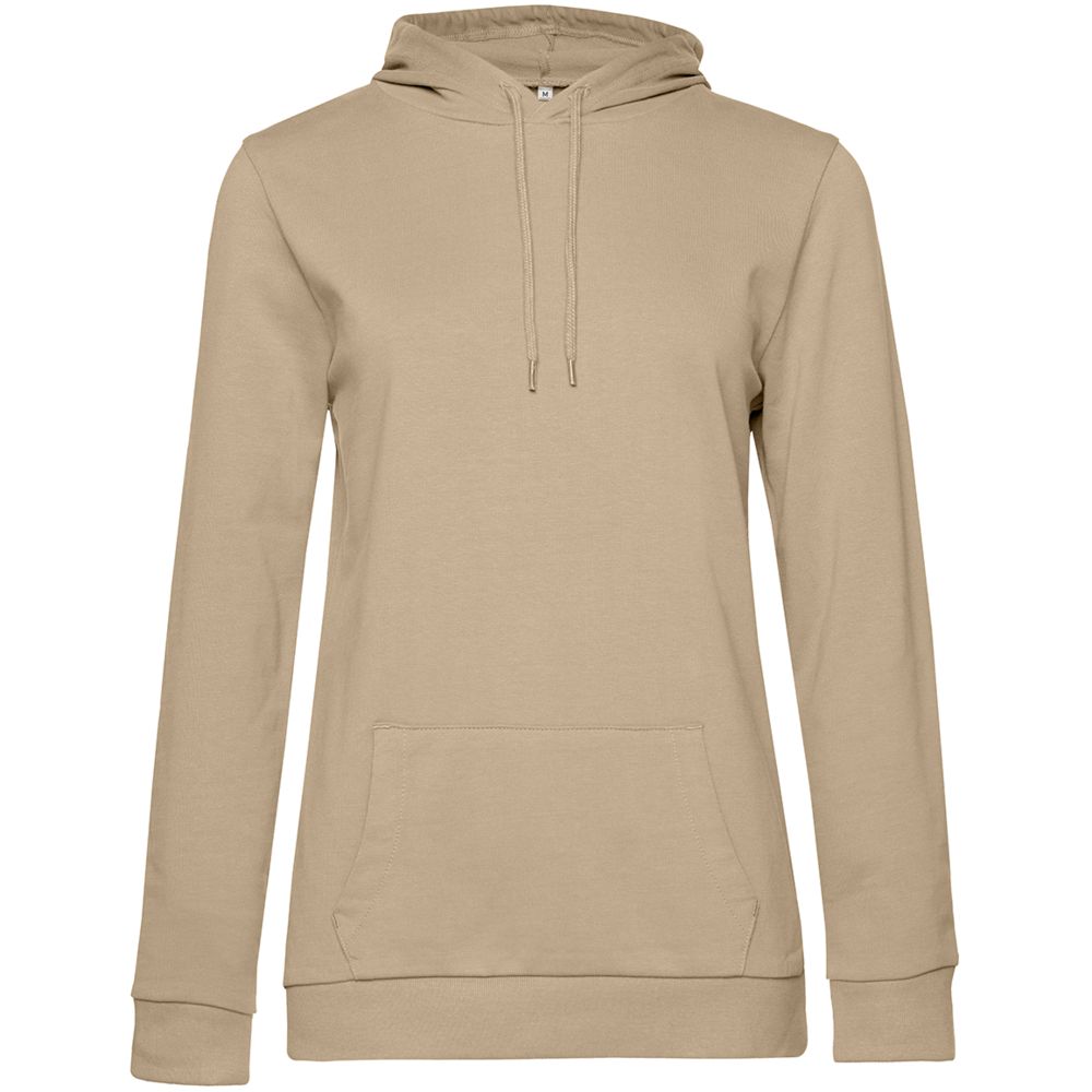 Толстовка с капюшоном женская Hoodie, бежевая, размер XS Толстовка с капюшоном женская Hoodie, бежевая, размер XS
