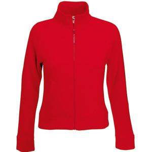 Толстовка "Lady-Fit Sweat Jacket", красный_XS, 75% х/б, 25% п/э, 280 г/м2 Толстовка "Lady-Fit Sweat Jacket", красный_XS, 75% х/б, 25% п/э, 280 г/м2