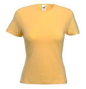 Футболка "Lady-Fit Crew Neck T", песочный_L, 95% х/б, 5% эластан, 210 г/м2 Футболка "Lady-Fit Crew Neck T", песочный_L, 95% х/б, 5% эластан, 210 г/м2