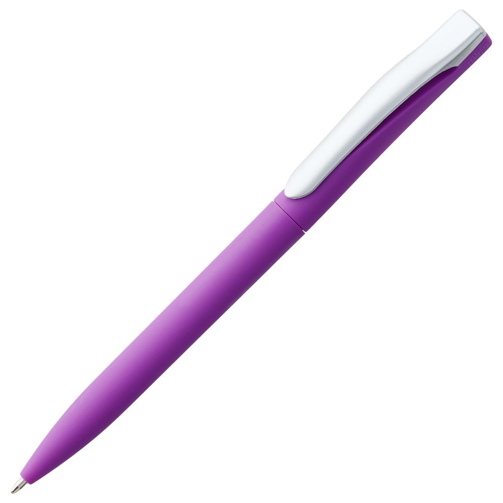 Ручка шариковая Pin Soft Touch, фиолетовая Ручка шариковая Pin Soft Touch, фиолетовая