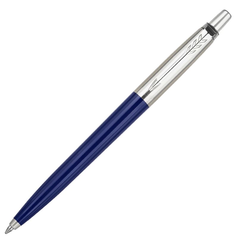 Ручка шариковая Parker Jotter Originals Navy Blue Chrome CT, темно-синяя Ручка шариковая Parker Jotter Originals Navy Blue Chrome CT, темно-синяя