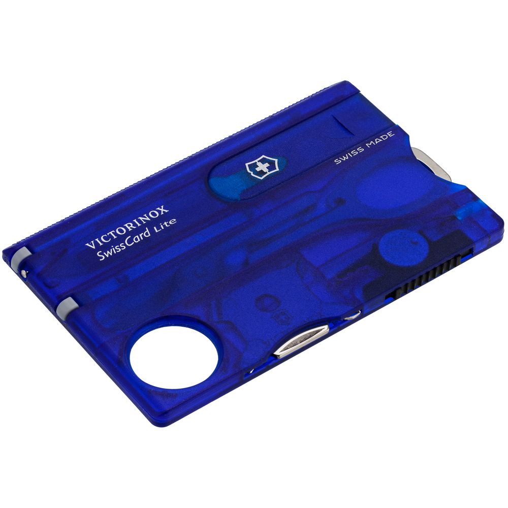 Набор инструментов SwissCard Lite, синий Набор инструментов SwissCard Lite, синий
