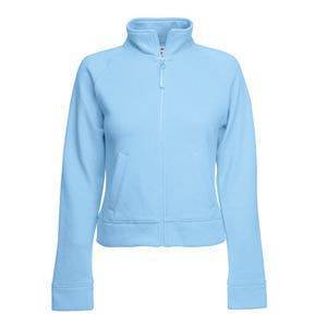 Толстовка "Lady-Fit Sweat Jacket", небесно-голубой_XS, 75% х/б, 25% п/э, 280 г/м2 Толстовка "Lady-Fit Sweat Jacket", небесно-голубой_XS, 75% х/б, 25% п/э, 280 г/м2