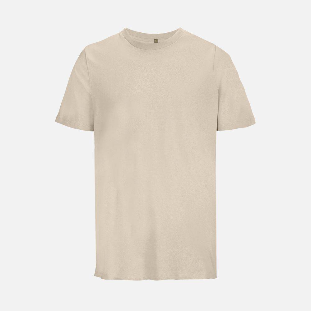 Футболка унисекс Legend, бежевая (льняная), размер XS