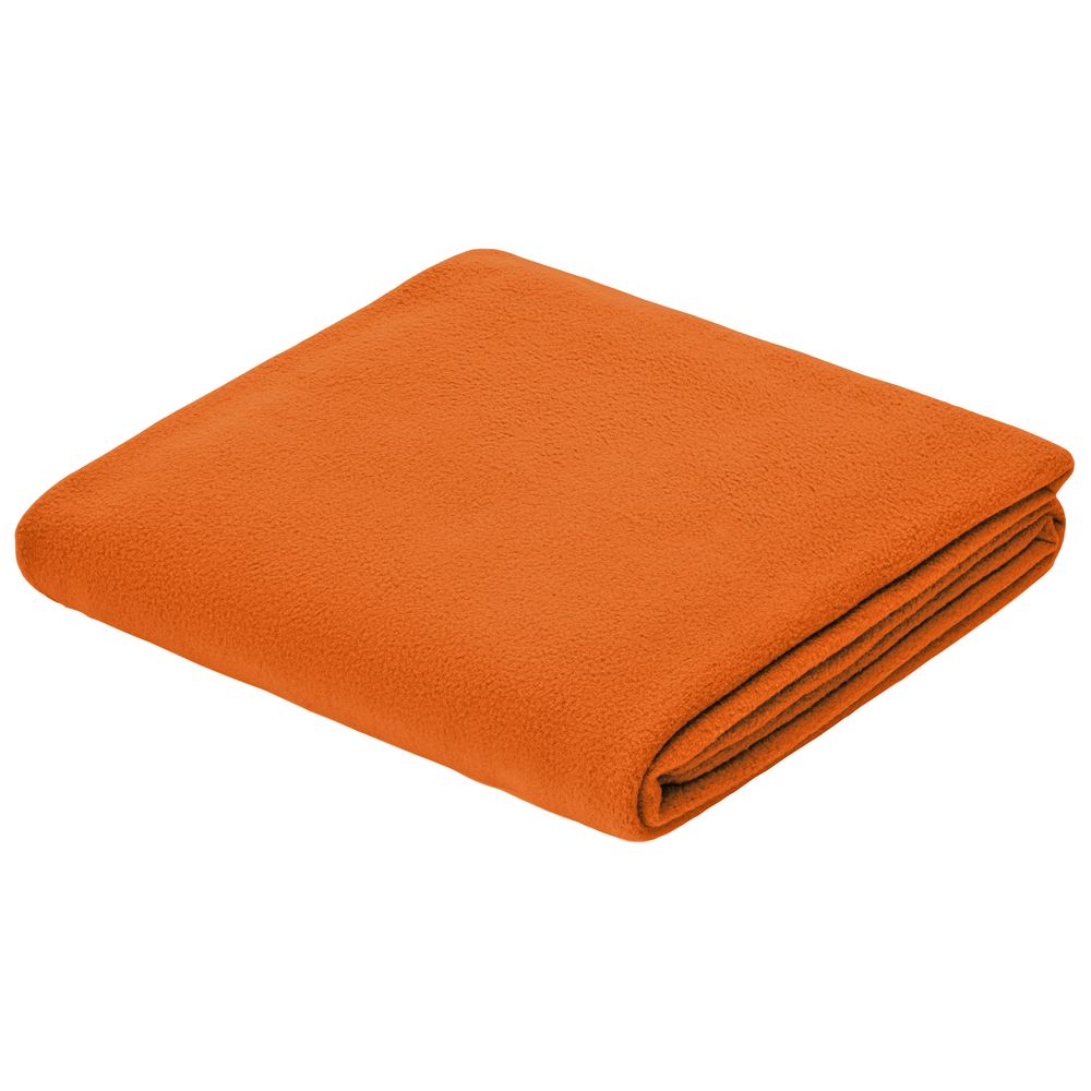 Флисовый плед Warm&Peace XL, оранжевый Флисовый плед Warm&Peace XL, оранжевый