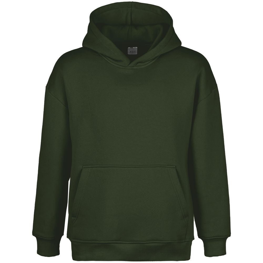 Худи Kulonga Oversize, темно-зеленый хаки, размер ХS/S Худи Kulonga Oversize, темно-зеленый хаки, размер ХS/S