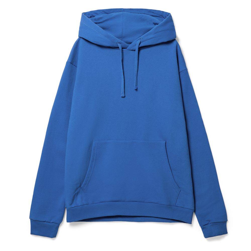 Худи унисекс Tuloksa 280, ярко-синее, размер M