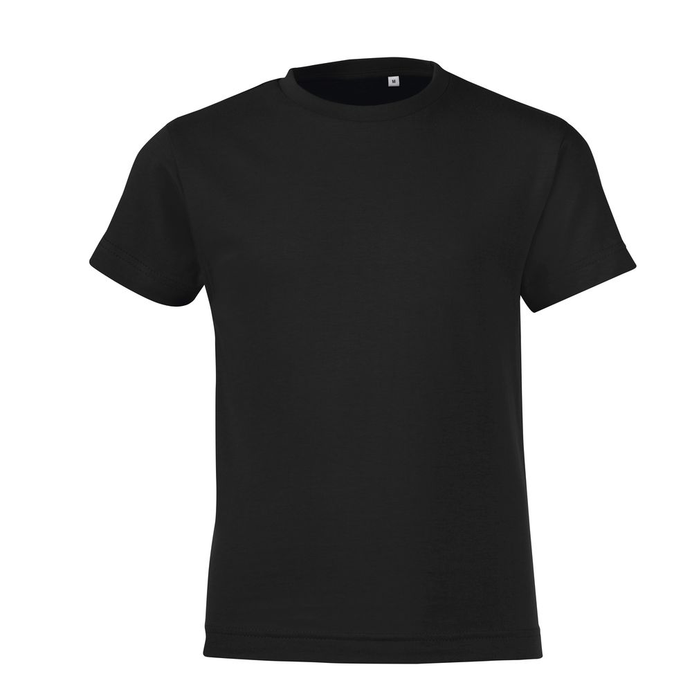 Футболка детская Regent Fit Kids черная, на рост 96-104 см (4 года) Футболка детская Regent Fit Kids черная, на рост 96-104 см (4 года)