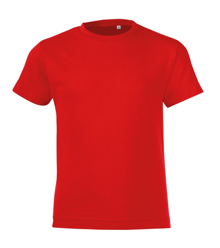 Футболка детская Regent Fit Kids, красная, на рост 96-104 см (4 года) Футболка детская Regent Fit Kids, красная, на рост 96-104 см (4 года)