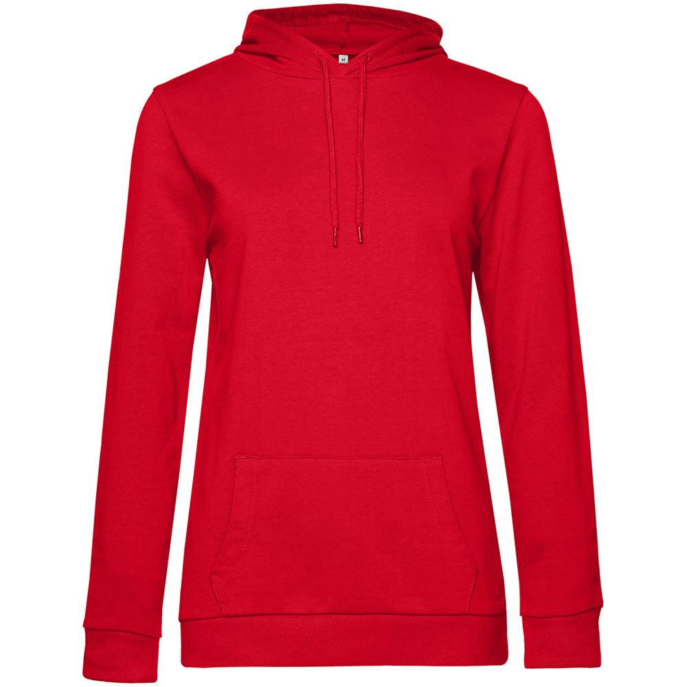 Толстовка с капюшоном женская Hoodie, красная, размер XS Толстовка с капюшоном женская Hoodie, красная, размер XS