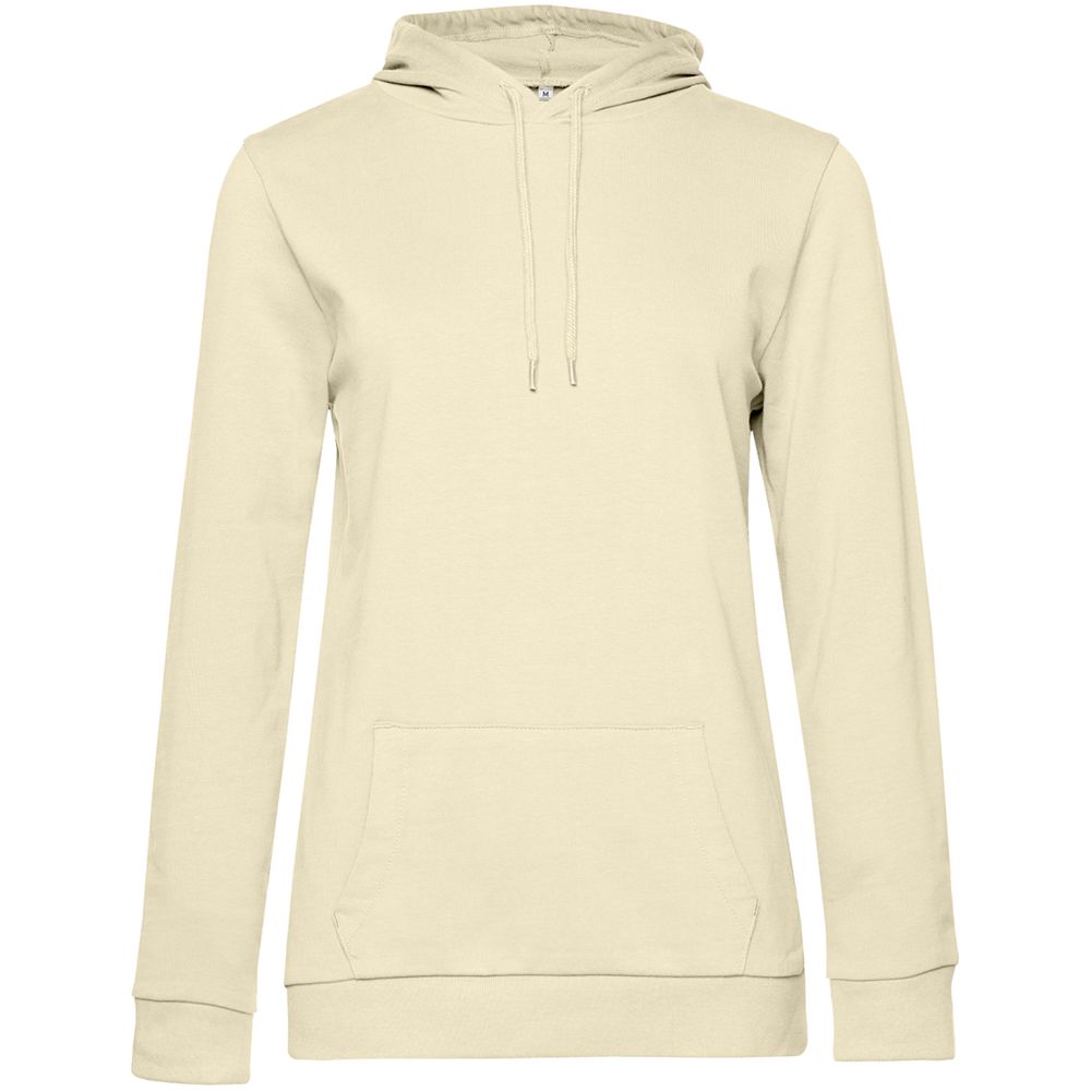 Толстовка с капюшоном женская Hoodie, светло-желтая, размер XS Толстовка с капюшоном женская Hoodie, светло-желтая, размер XS