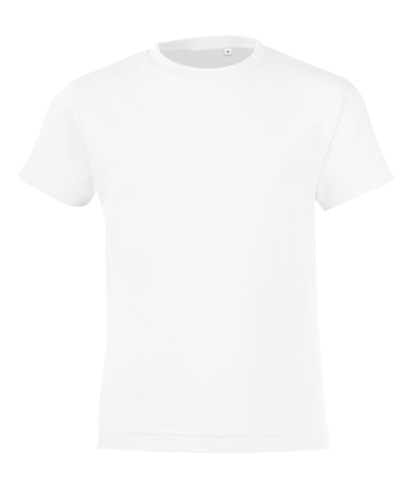 Футболка детская Regent Fit Kids, белая, на рост 96-104 см (4 года) Футболка детская Regent Fit Kids, белая, на рост 96-104 см (4 года)