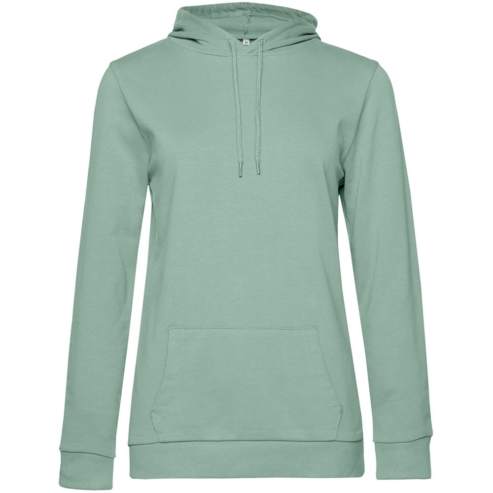 Толстовка с капюшоном женская Hoodie, серо-зеленая, размер XS Толстовка с капюшоном женская Hoodie, серо-зеленая, размер XS