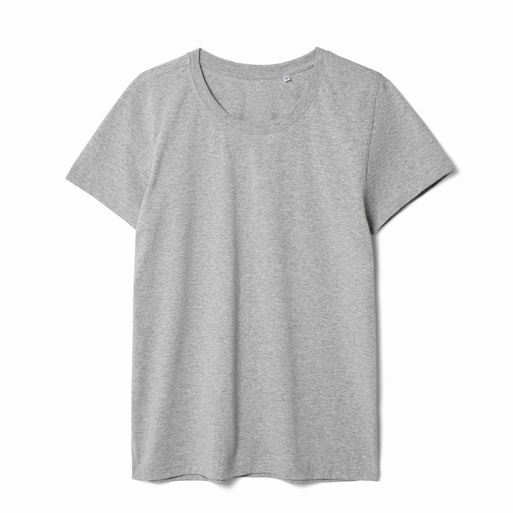 Футболка женская T-bolka Stretch Lady, серый меланж, размер S Футболка женская T-bolka Stretch Lady, серый меланж, размер S