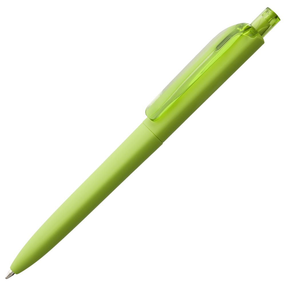 Ручка шариковая Prodir DS8 PRR-T Soft Touch, зеленая Ручка шариковая Prodir DS8 PRR-T Soft Touch, зеленая