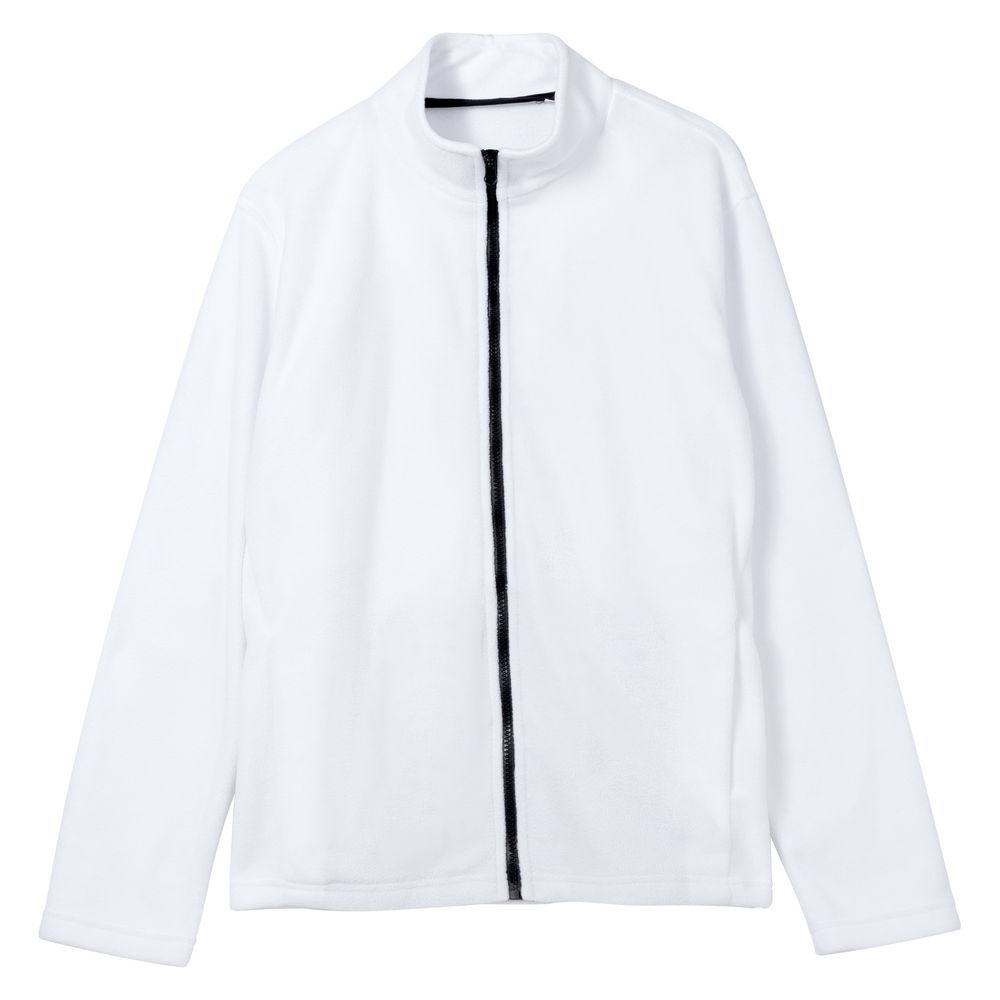 Куртка флисовая унисекс Manakin, белая, размер ХS/S Куртка флисовая унисекс Manakin, белая, размер ХS/S