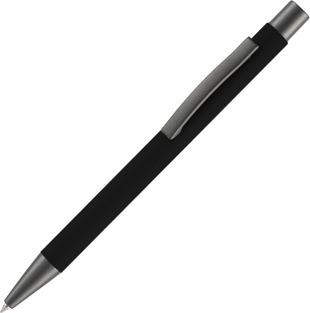Ручка шариковая Atento Soft Touch, черная Ручка шариковая Atento Soft Touch, черная