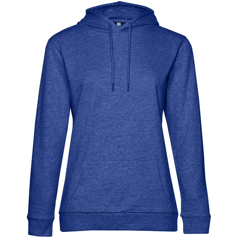 Толстовка с капюшоном женская Hoodie, ярко-синий меланж, размер XS Толстовка с капюшоном женская Hoodie, ярко-синий меланж, размер XS