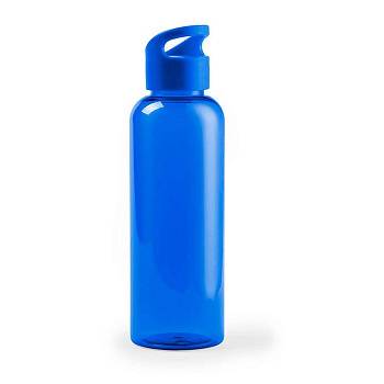Бутылка для воды LIQUID, 500 мл, 22х6,5см, синий, пластик rPET Бутылка для воды LIQUID, 500 мл, 22х6,5см, синий, пластик rPET