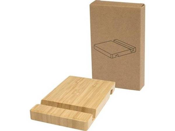 Подставка для телефона и планшета бамбуковая «Bubup»