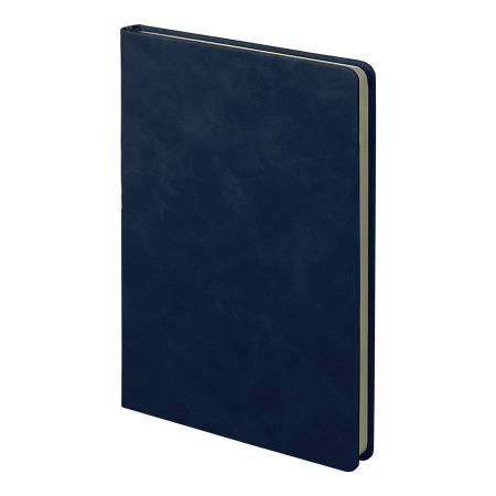 Ежедневник недатированный Muse,зеленый, А5, с декоративной полосой, цвет коричневый