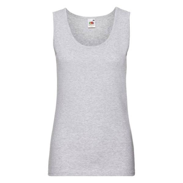 Майка женская "Lady-Fit Valueweight Vest", белый,XS, 97% хлопок,3%полиэстер