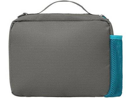 Изотермическая сумка-холодильник "Breeze New" для ланч-бокса, серый/голубой