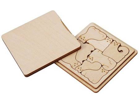 Деревянная головоломка "Catgram"