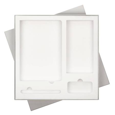 ПОДАРОЧНАЯ КОРОБКА ДЛЯ НАБОРА CИНЯЯ, 307*307 мм, светлый ложемент