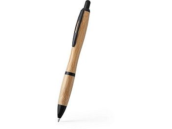 Шариковая ручка SAGANO из бамбука, черный Шариковая ручка SAGANO из бамбука, черный