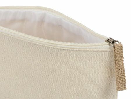 Косметичка "Jute" из хлопка и джута, натуральный
