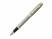 Перьевая ручка Parker IM Metal Brushed Metal GT, перо: F, цвет чернил: blue