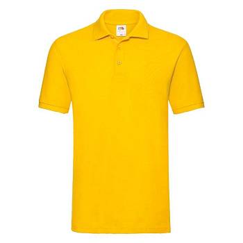 Рубашка поло мужская PREMIUM POLO, желтый, L, 100% хлопок, 180 г/м2 Рубашка поло мужская PREMIUM POLO, желтый, L, 100% хлопок, 180 г/м2
