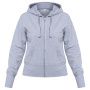 Толстовка женская Hooded Full Zip белая