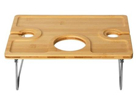 Набор для пикника Fabar сумка-холодильник и бамбуковый столик на ножках