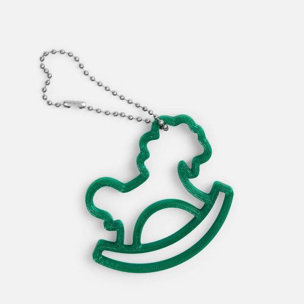 Подвеска «Лошадка-качалка», 3D-печать