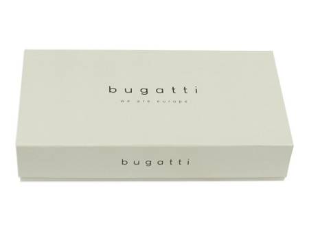 Портмоне BUGATTI Nevio, чёрный, воловья кожа/козья кожа/полиэстер, 12,5х2,5х9,3 см