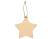 Подвеска деревянная «Звезда»