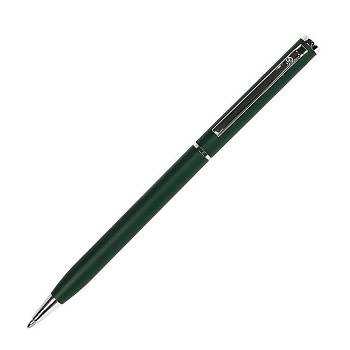 SLIM, ручка шариковая, зеленый/хром, металл SLIM, ручка шариковая, зеленый/хром, металл
