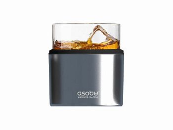 Тумблер для виски WHISKEY KUZIE, серебристый Тумблер для виски WHISKEY KUZIE, серебристый