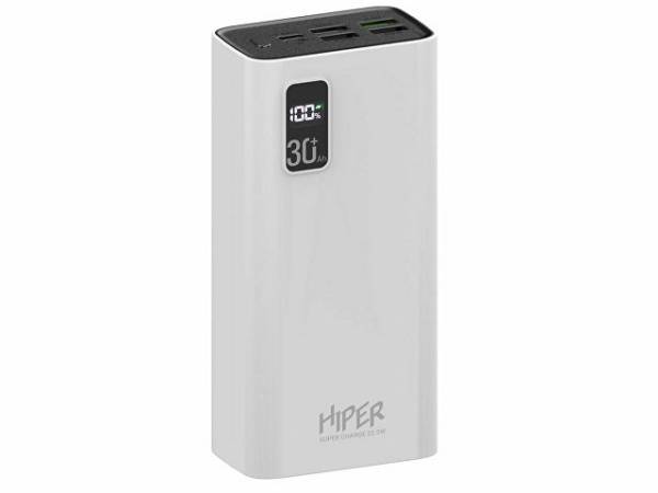 Портативный внешний аккумулятор «FAST», 30000 mAh